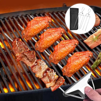 Halfautomatische Grillvork |  Nog meer BBQ gemak!