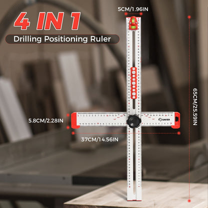 4-in-1 DrillingTool | Aftekenen in een handomdraai