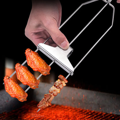 Halfautomatische Grillvork |  Nog meer BBQ gemak!