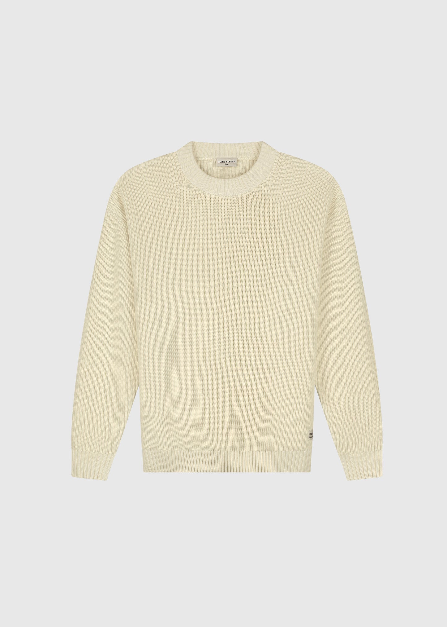 Heavy Waffle Crewneck - Sand