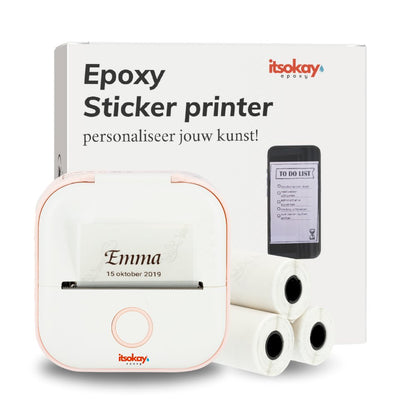 Epoxy Sticker Printer 2024 (namen, teksten)