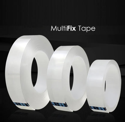 MultiFix Tape | Dubbelzijdig & Herbruikbaar | 1+1 gratis