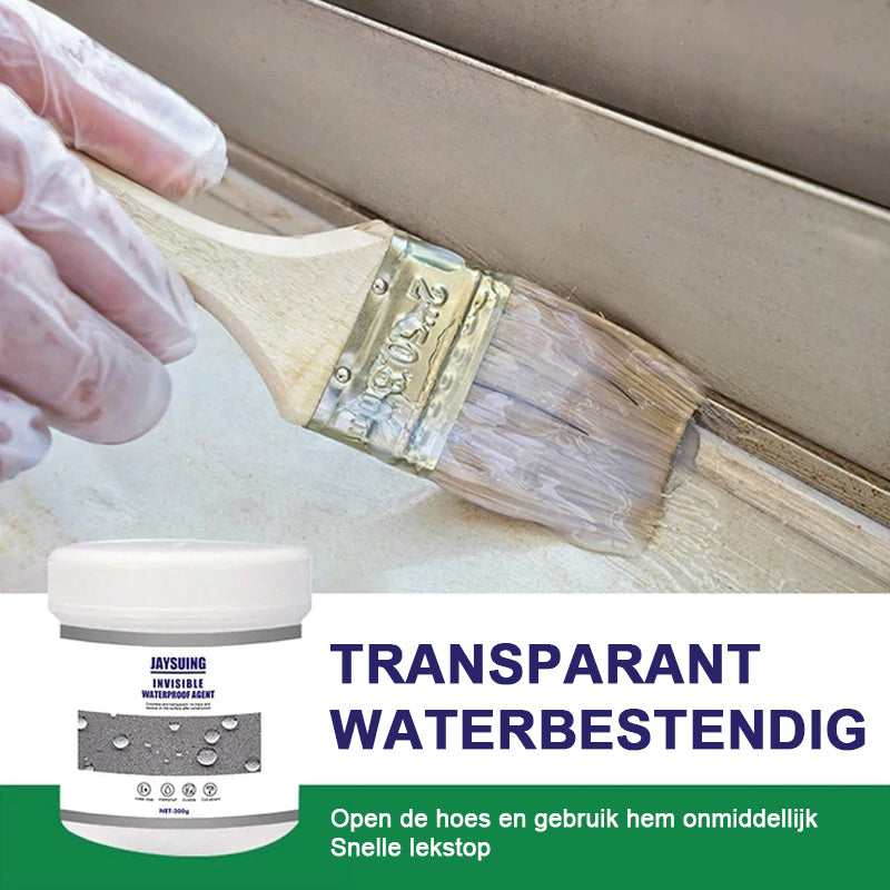 Transparante waterdichte coating | Supersterk afdichten | 1 + 1 gratis