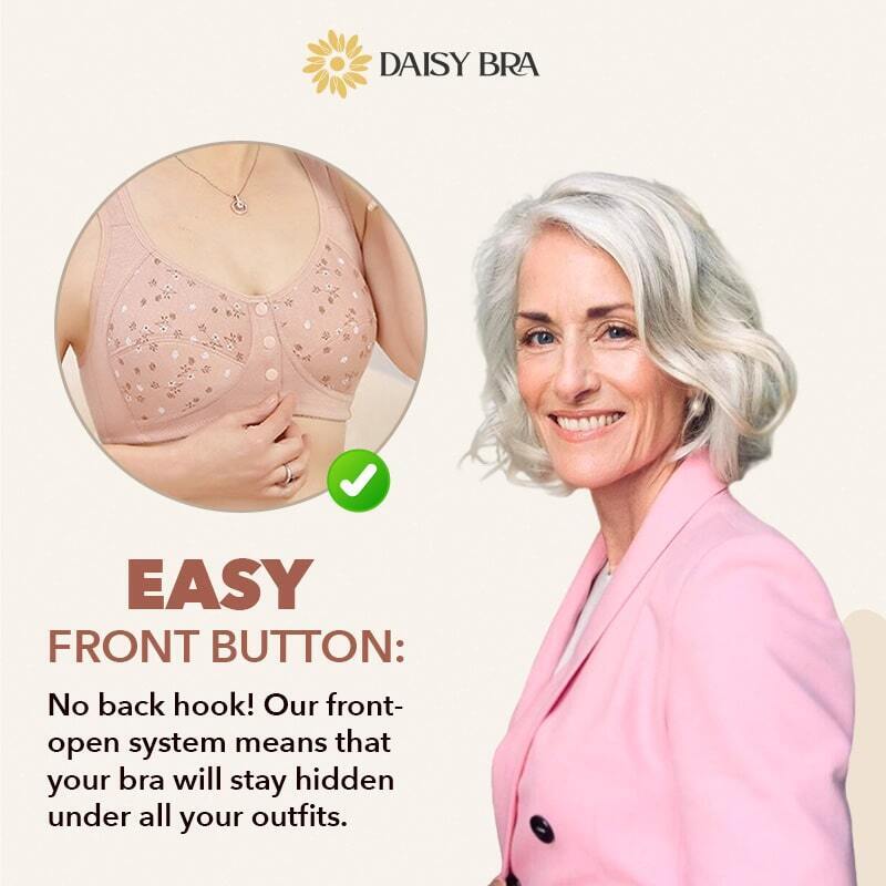 Sophia's - Front button bra 1+1 Gratis