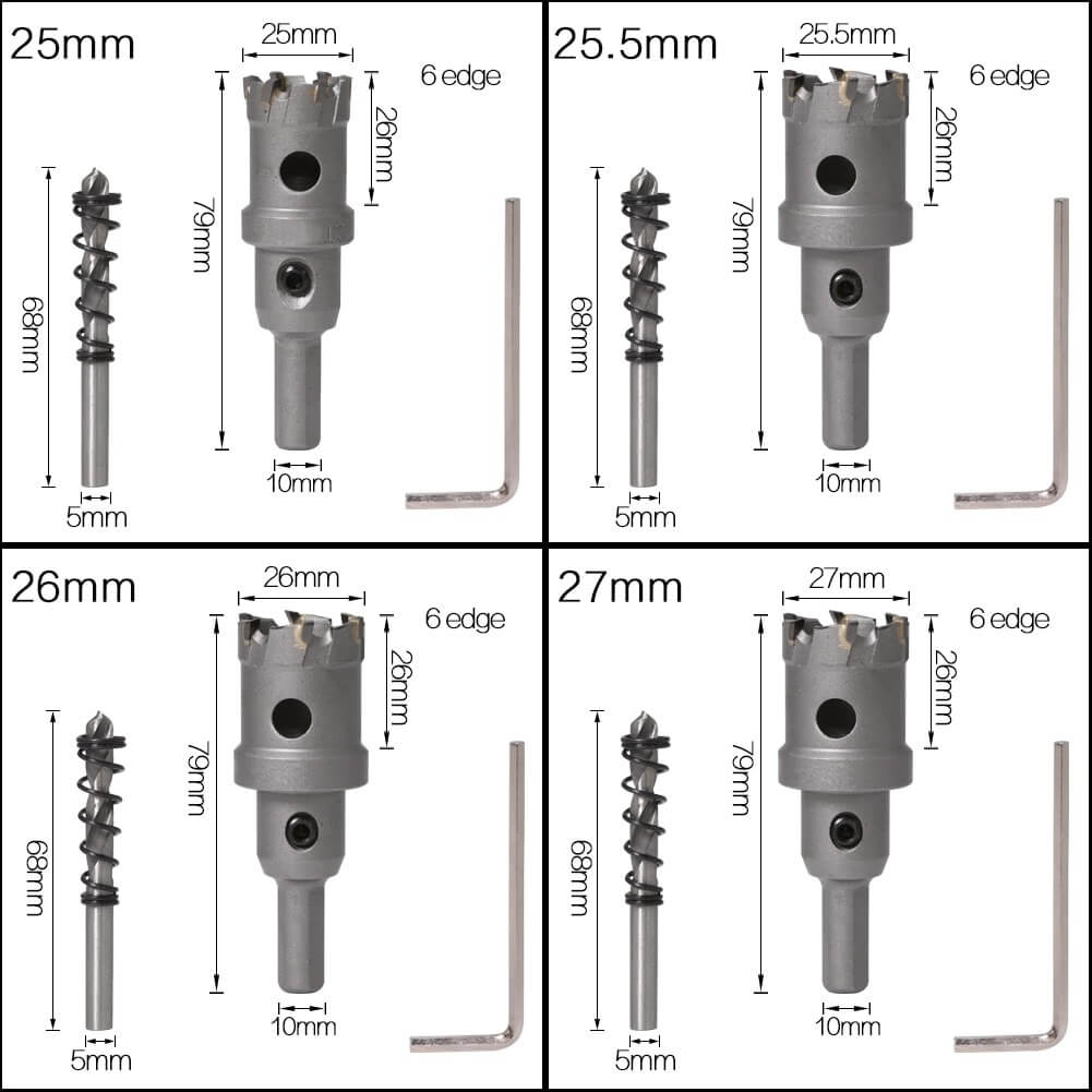 Hole Drill Set | Gatenzaag