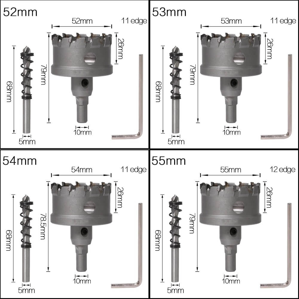 Hole Drill Set | Gatenzaag