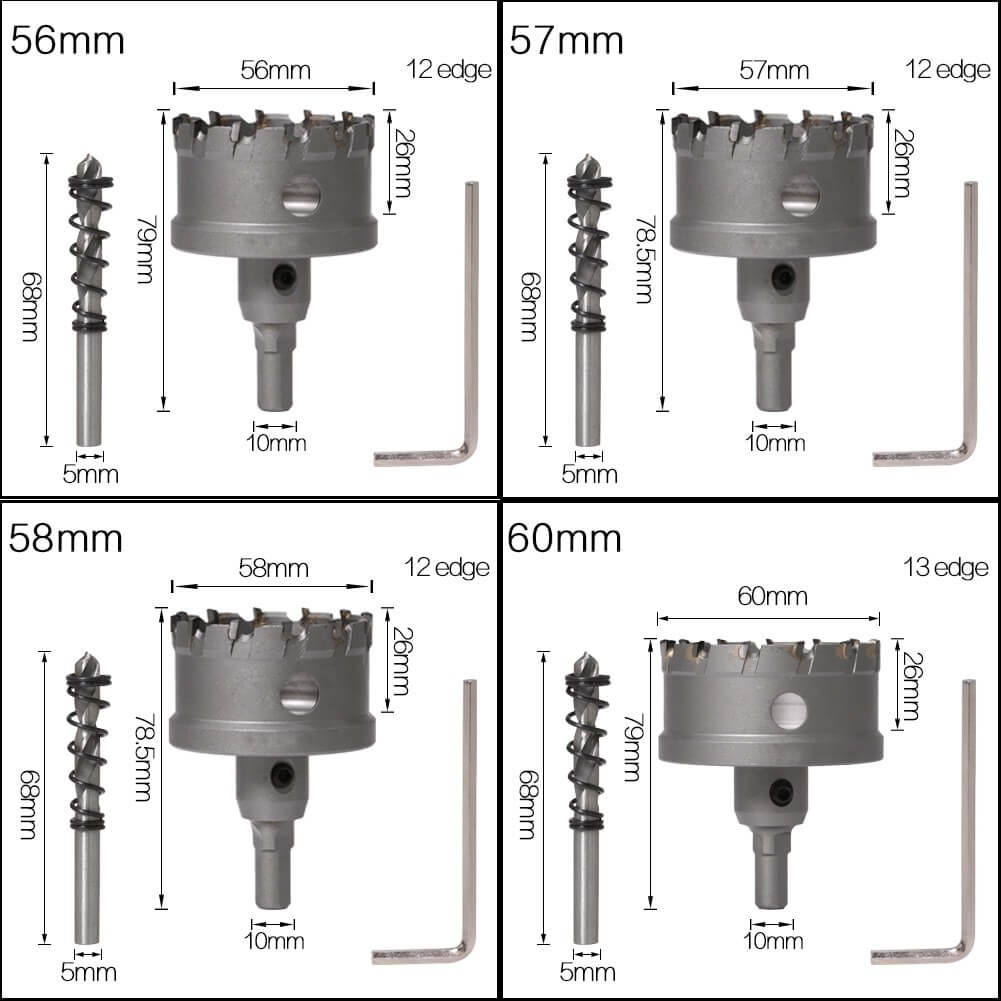 Hole Drill Set | Gatenzaag