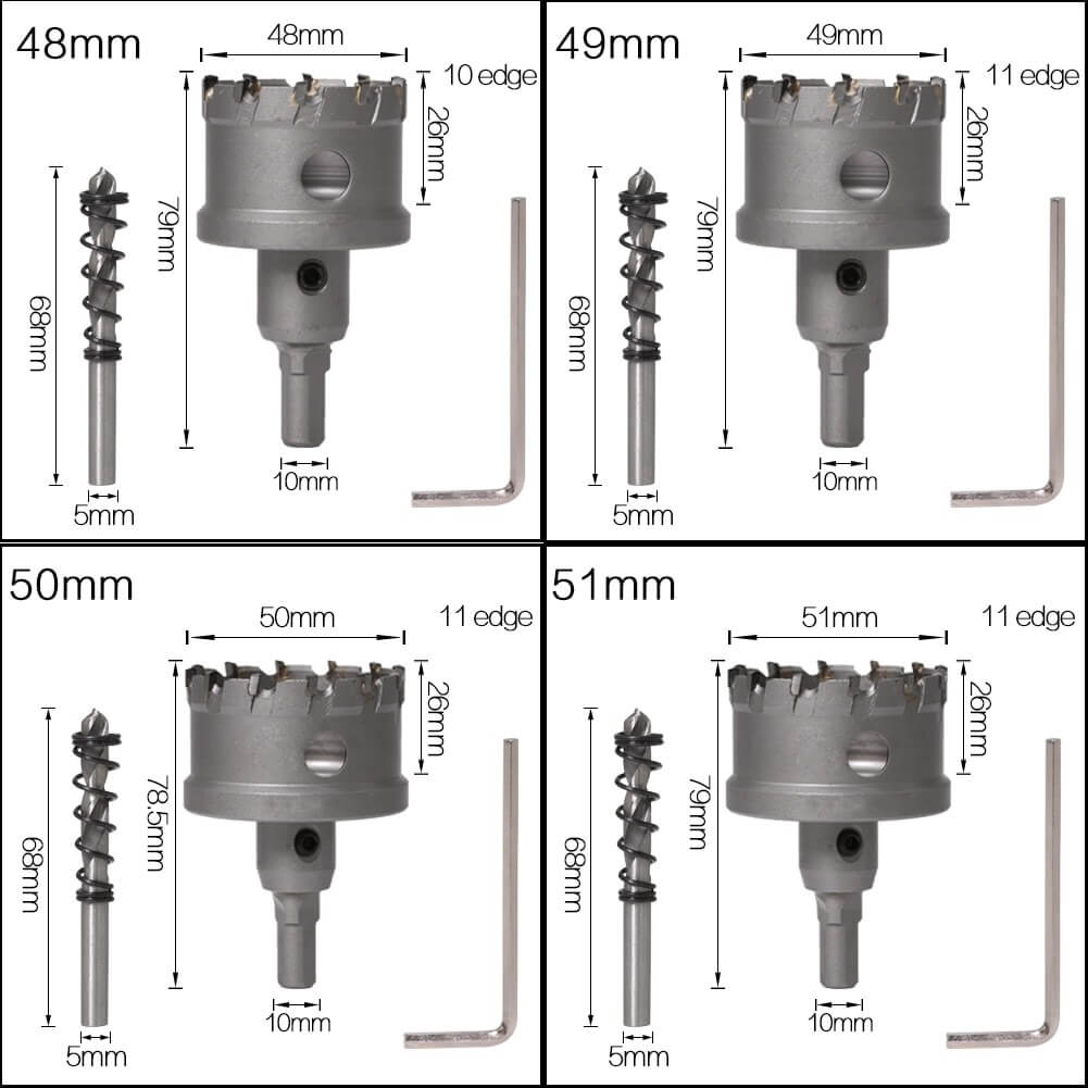 Hole Drill Set | Gatenzaag