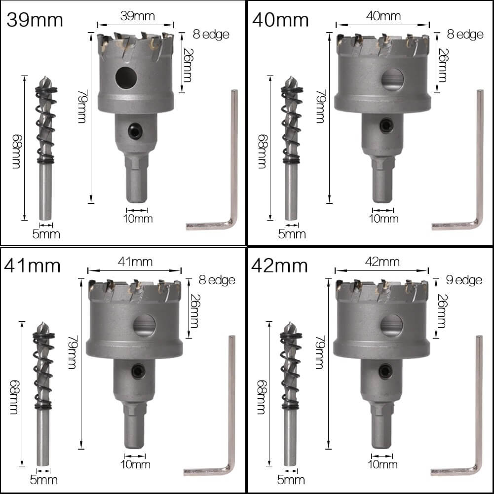 Hole Drill Set | Gatenzaag