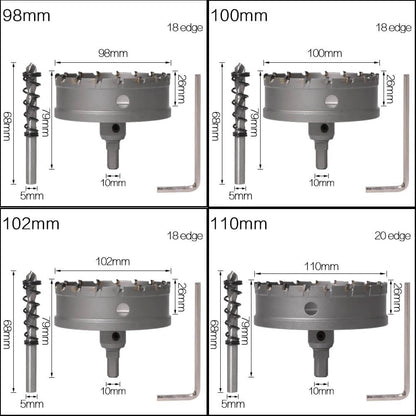 Hole Drill Set | Gatenzaag