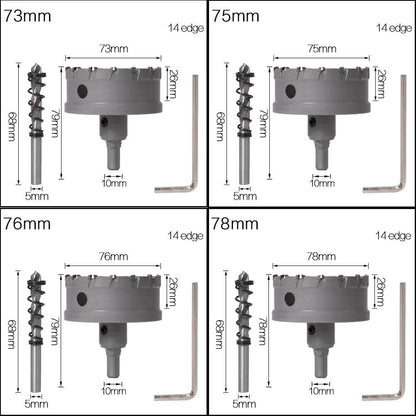 Hole Drill Set | Gatenzaag