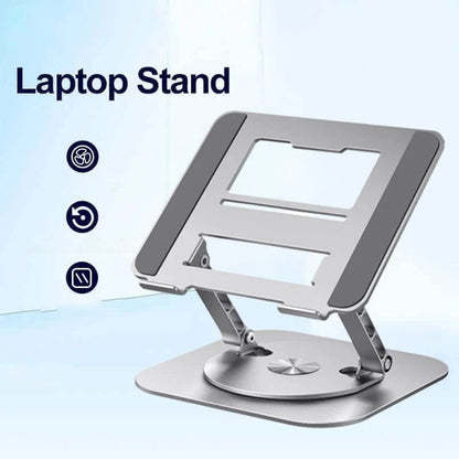 360° Roterende Aluminium Laptop & Tablet Stand