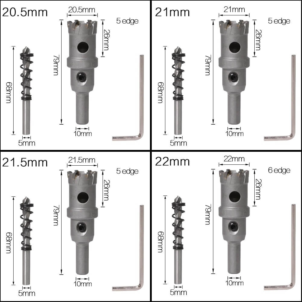 Hole Drill Set | Gatenzaag