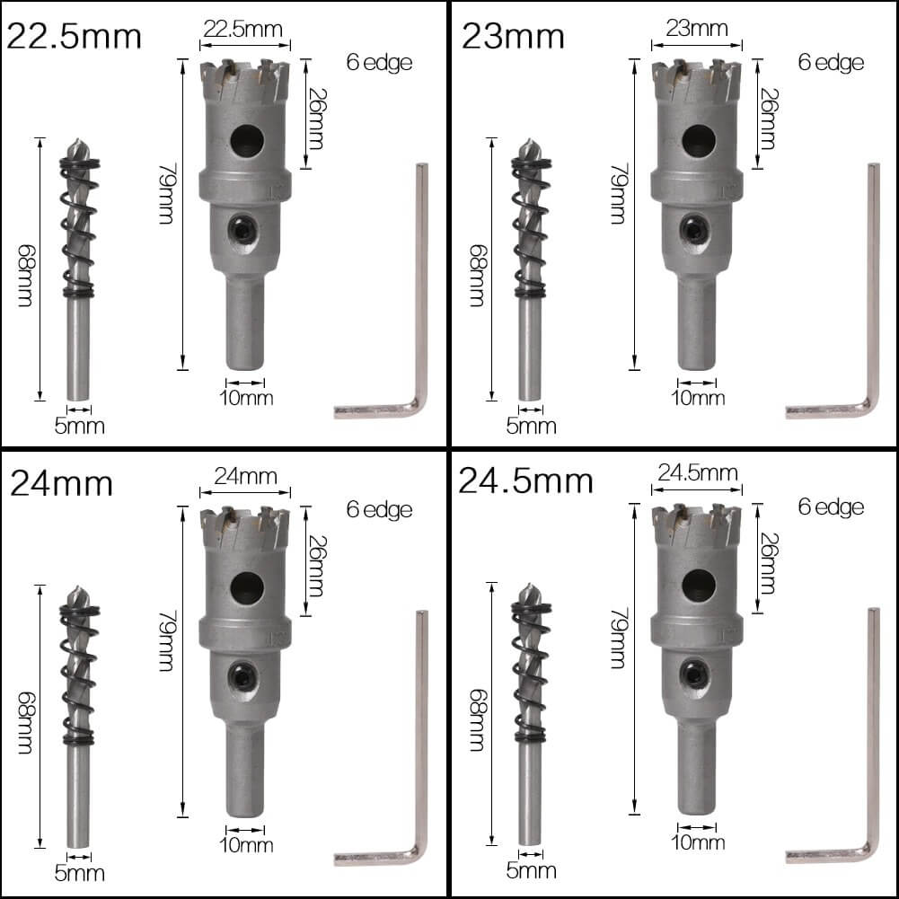 Hole Drill Set | Gatenzaag