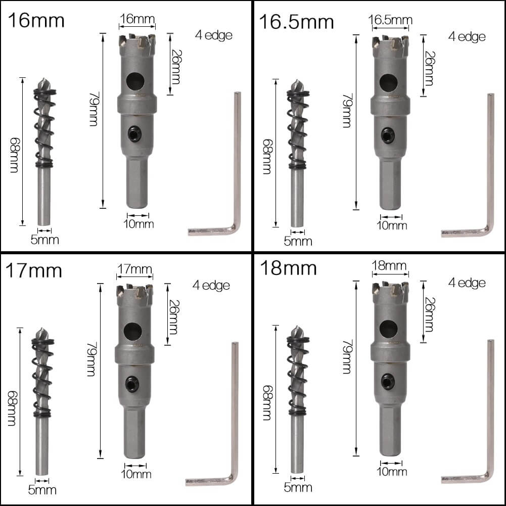 Hole Drill Set | Gatenzaag