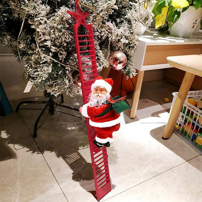 Klimmende Kerstman | Breng Kerst tot leven met deze prachtige decoratie!