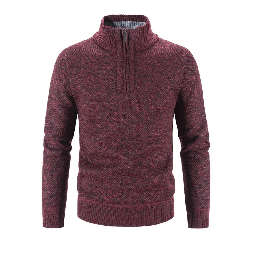 Amore Half-Zip ''Wine Red''