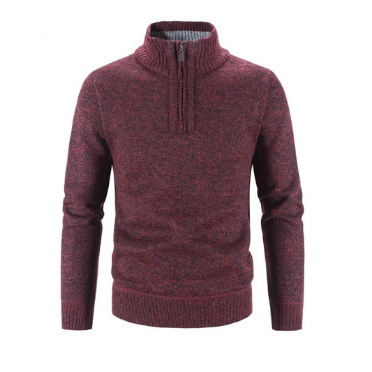 Amore Half-Zip ''Wine Red''