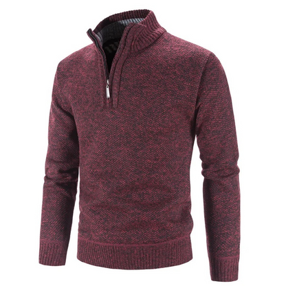 Amore Half-Zip ''Wine Red''