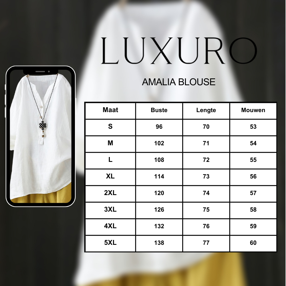 LUXURO® Amalia Blouse