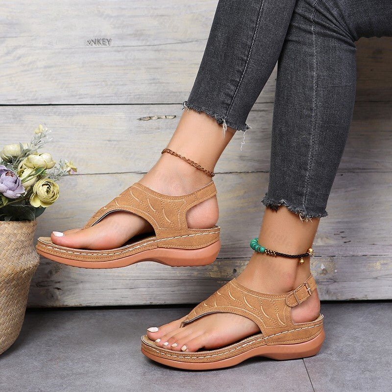 Fashion sandals - De beste modieuze lederen sandalen voor vrouwen