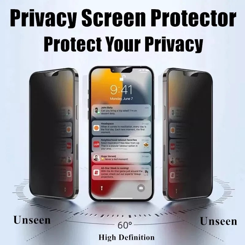 Privacy-Screen Protector | Laat nieuwsgierige blikken achterwegen !