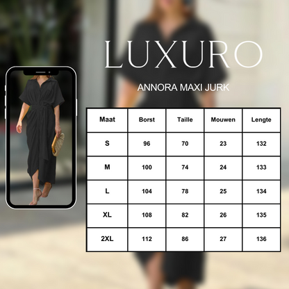 LUXURO® Annora Maxi Jurk