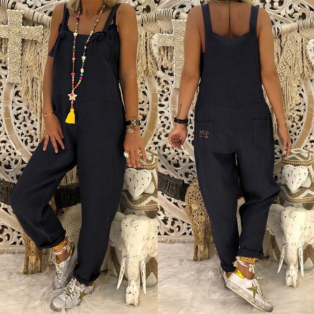 Joyce® | Stijlvolle Linnen Jumpsuit