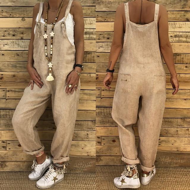 Joyce® | Stijlvolle Linnen Jumpsuit