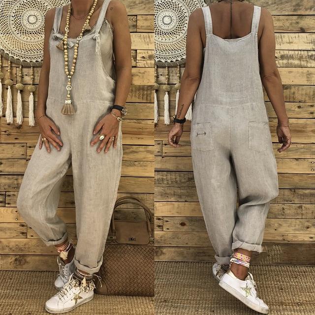 Joyce® | Stijlvolle Linnen Jumpsuit